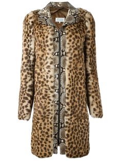 пальто с контрастным принтом  Maison Margiela