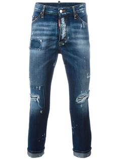 джинсы Glam Head с потертой отделкой Dsquared2