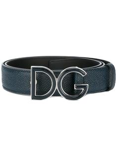 ремень с бляшкой-логотипом Dolce &amp; Gabbana