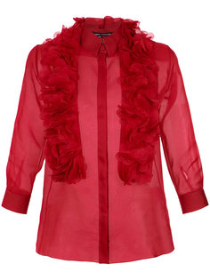 ruffled silk shirt Gloria Coelho