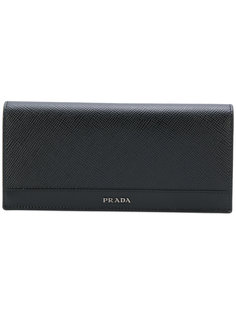 складной кошелек continental Prada