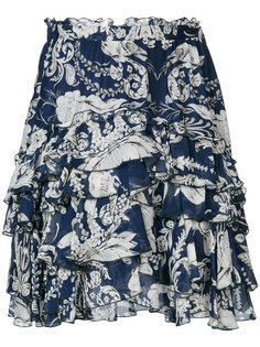 юбка с цветочным рисунком Just Cavalli