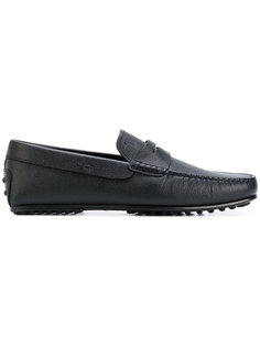 лоферы с эффектом потрескавшейся кожи Tods Tod`S