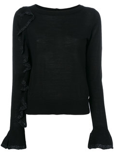 вязаный топ с оборками Twin-Set