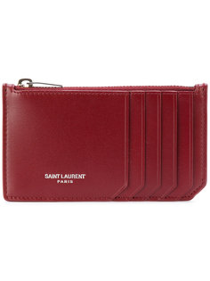 кошелек для карт с молнией Fragments Saint Laurent