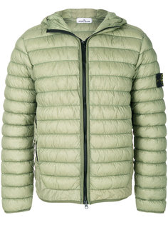 стеганая куртка с капюшоном Stone Island