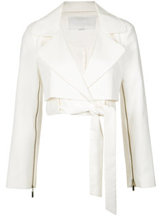 cropped biker jacket Giuliana Romanno