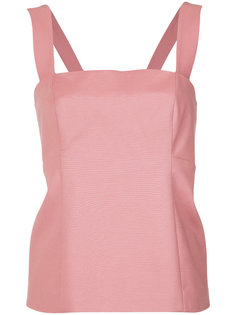 contrasting panel tank top Giuliana Romanno