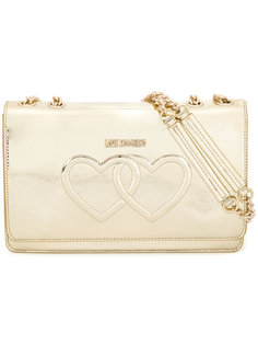 сумка на плечо с переплетенными сердцами Love Moschino