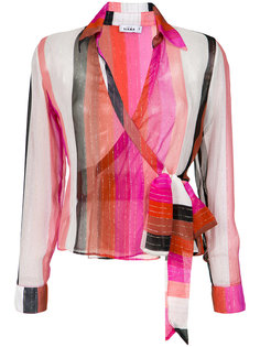 silk envelope blouse Amir Slama