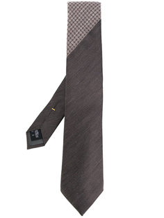 галстук с контрастным принтом Canali