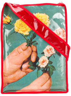 сумка на плечо с принтом с цветами Molly Goddard