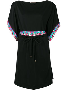 платье шифт с контрастной окантовкой Emilio Pucci