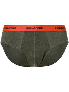 брифы с логотипом Dsquared2