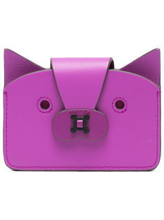 визитница в виде мордочки лисы Anya Hindmarch