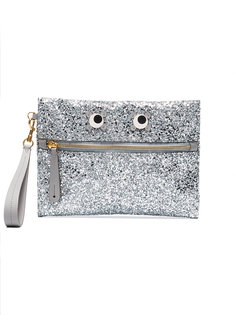 сумка с блестящей отделкой Eyes Anya Hindmarch