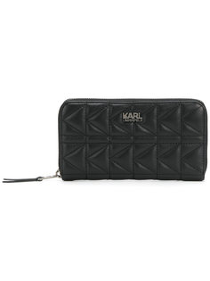 кошелек на молнии K/Kuilted Karl Lagerfeld