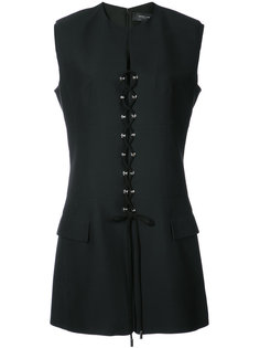 блузка со шнуровкой Derek Lam