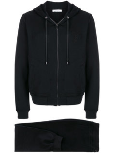 logo embroidered hoodie Versace Collection