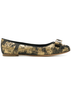 балетки Varina с бантом Salvatore Ferragamo