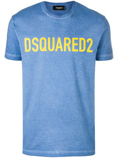 футболка с принтом логотипа Dsquared2