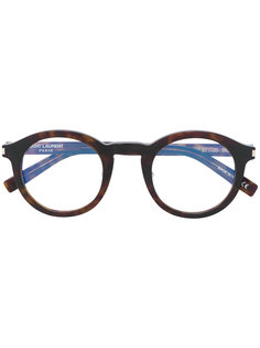 очки с круглой оправой Saint Laurent Eyewear