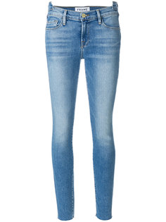 джинсы с необработанной отделкой Frame Denim