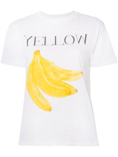 футболка с принтом бананов Ganni