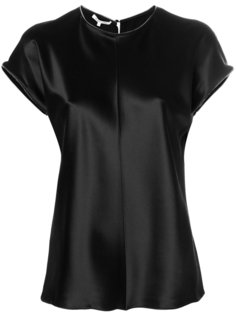 футболка с отделкой молнией Helmut Lang