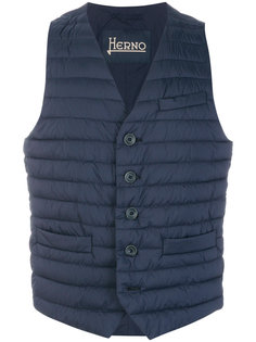 quilted waistcoat Herno