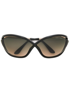 солнцезащитные очки с массивной оправой Tom Ford Eyewear