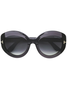 солнцезащитные очки с массивной оправой Tom Ford Eyewear