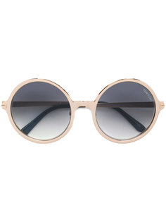 солнцезащитные очки с круглой оправой Tom Ford Eyewear