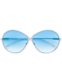 солнцезащитные очки с массивной оправой Tom Ford Eyewear
