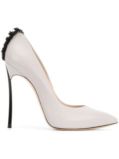 туфли-лодочки с контрастной деталью Blade Casadei