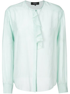 блузка с рюшами Rochas