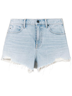 distressed detail shorts Alexander Wang