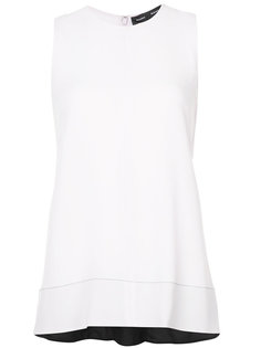 блузка с ремешками сзади Proenza Schouler