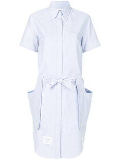 tie waist shirt dress Thom Browne