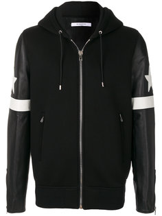 куртка-бомбер с капюшоном и контрастными деталями Givenchy