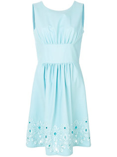 платье с цветочной вышивкой Boutique Moschino