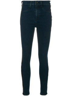 джинсы "скинни" с контрастными полосками по бокам Rag &amp; Bone
