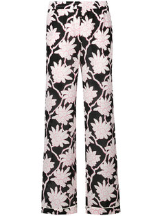 широкие брюки Popflowers  Valentino