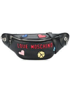 поясная сумка Love Pixel Love Moschino