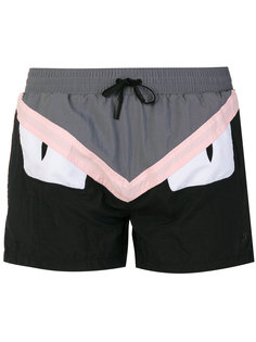 плавательные шорты Faces Fendi