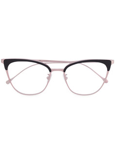 contrast cat-eye glasses Kyme
