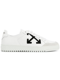 кроссовки с заплатками  Off-White