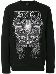 толстовка с принтом дракона Just Cavalli