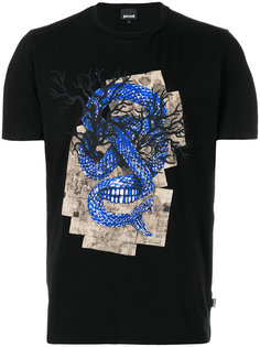 футболка с драконом Just Cavalli