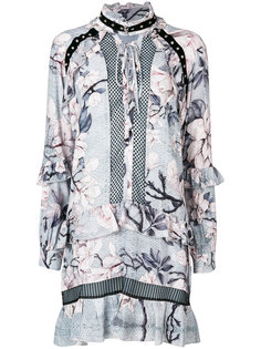 платье с цветочным принтом  Just Cavalli